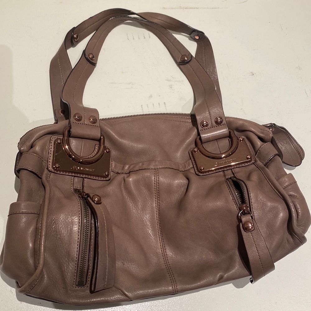 Makowsky brown leather purse
